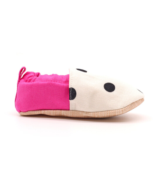 Morgedan Kaydırmaz İlk Adım Patik // Pembe - Puantiye