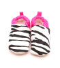 Morgedan Kaydırmaz İlk Adım Patik // Pembe - Zebra