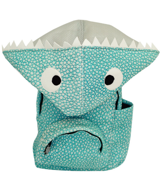Morikukko Kapüşonlu Çocuk Sırt Çanta // Köpekbalığı