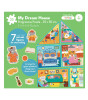 Moritoys 6in1 Puzzle // My Dream House (2-3-4-6-8-10 Parça)