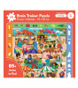 Moritoys Brain Trainer Puzzle // Farmer's Market (48 Parça)