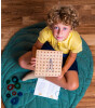 moritoys GeoBoard - Lastikli Montessori Geometri Ahşap Oyunu