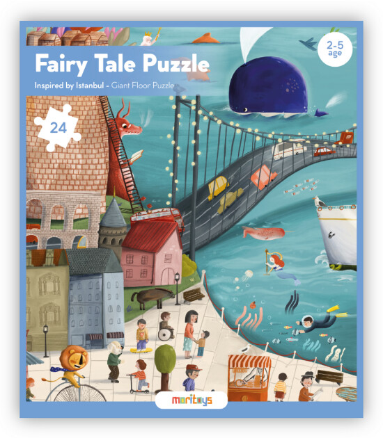 moritoys Giant Yer Puzzle // Fairy Tale (24 Parça)