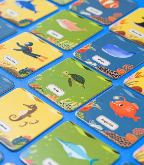 moritoys Memory Card Game - Hafıza ve Eşleştirme Oyunu