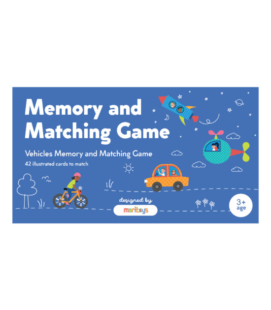 moritoys Hafıza ve Eşleşme Oyun // Vehicles