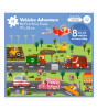 Moritoys Oyuncaklı Puzzle // Vehicles Adventure (18 Parça + 8 Araç)