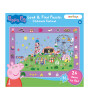 moritoys Peppa Pig Look & Find Puzzle // Children's Festival (36 Parça)