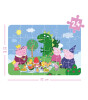 moritoys Peppa Pig Progressive Puzzle // Outdoor Fun (12 - 16- 24 Parça)