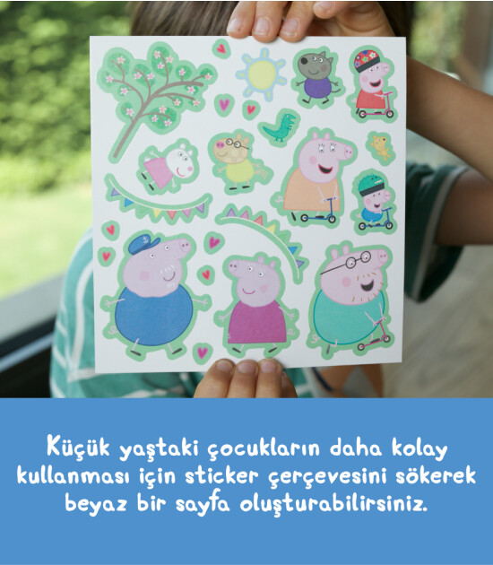 moritoys Peppa Pig Reusable Sticker Set // Outdoor Fun