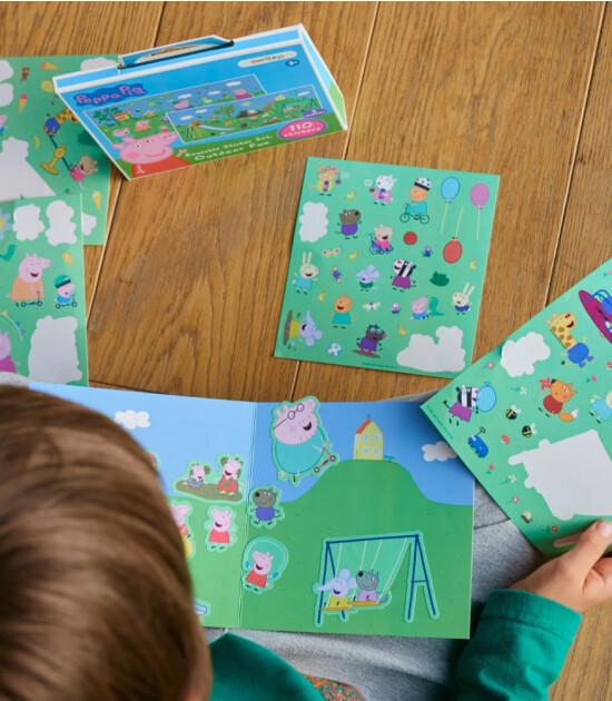 moritoys Peppa Pig Reusable Sticker Set // Outdoor Fun