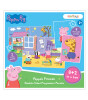 moritoys Peppa Pig Çift Yön Puzzle // Peppa’s Friends (8+2 Set)