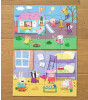 moritoys Peppa Pig Çift Yön Puzzle // Peppa’s Friends (8+2 Set)