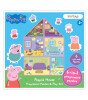 moritoys Peppa Pig Progressive Puzzle // Peppa’s House (2-3-4-6-8-10 Parça)