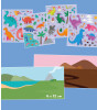 moritoys Reusable Sticker Set // Dinosaur