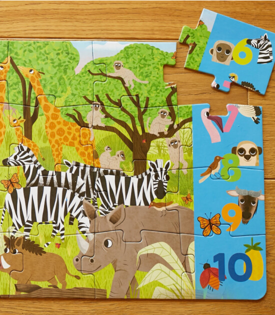 Moritoys XXL Giant Puzzle // African Savanna (36 Parça)