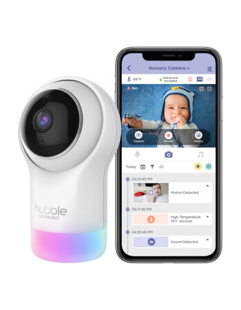 Hubble Nursery Glow Fuul HD Wifi Bebek Kamerası