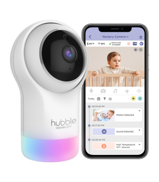 Hubble Nursery Glow Fuul HD Wifi Bebek Kamerası