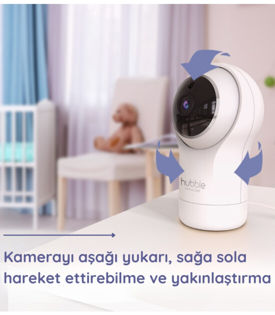 Hubble Nursery Glow Fuul HD Wifi Bebek Kamerası