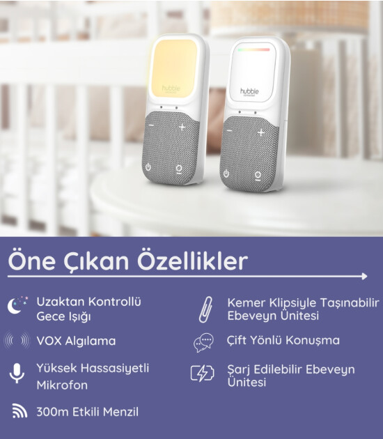 Hubble Sense Glow Bebek Telsizi