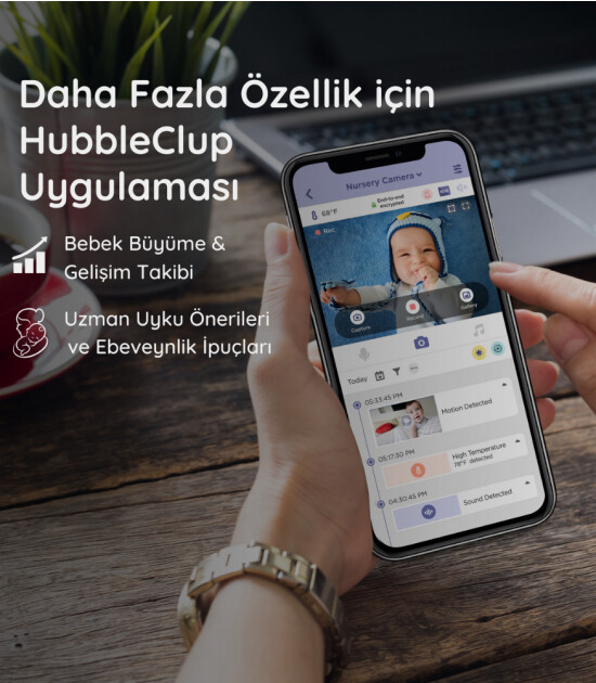 Motorola Hubble Nursery Pal Cloud Dijital Ekran Bebek Kamera