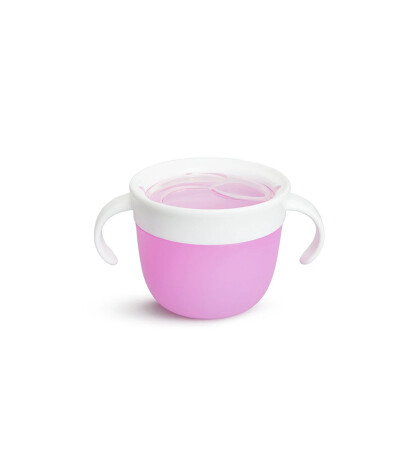 Munchkin Kulplu Atıştırmalık Kabı // Mor