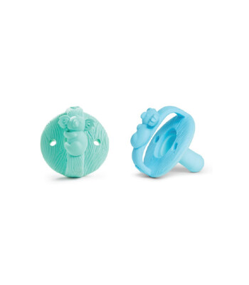 Munchkin Wildlove Silikon Emzik (0 Ay+) // Mavi - Yeşil