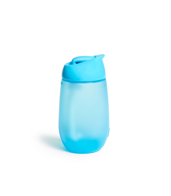 Munchkin Simple Clean Pipetli Alıştırma Bardağı, 296ml, 12+ Ay, 1 Adet, Mavi