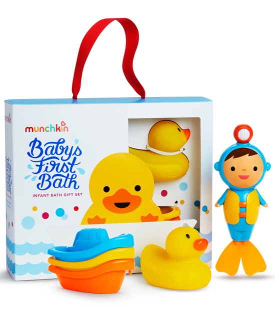 Munchkin Bebek İlk Yüzme Banyosu Oyuncak Seti