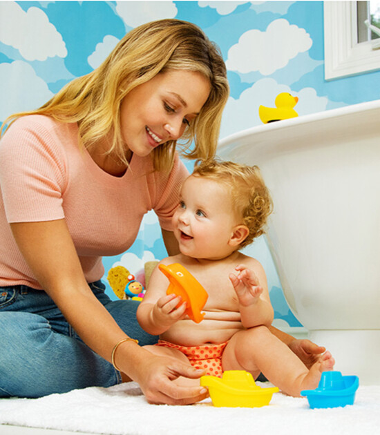 Munchkin Bebek İlk Yüzme Banyosu Oyuncak Seti