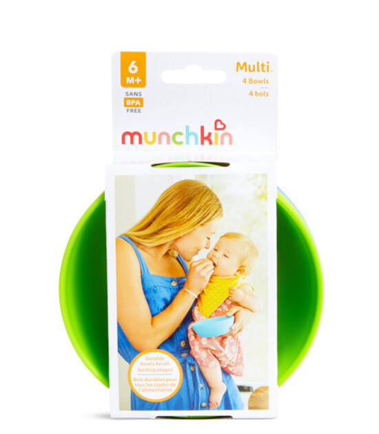 Munchkin Bebek Beslenme Kase Set (4 Adet)