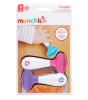 Munchkin Bebek Kepçeli Kaşık Set // Pembe - Mor