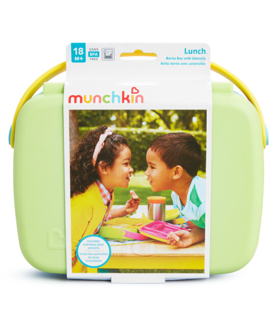 Munchkin Bölmeli Yemek Tası // Mavi-Yeşil-Sarı