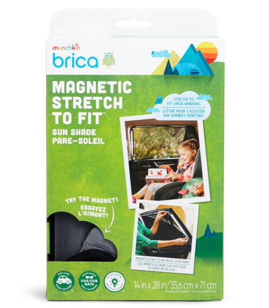 Munchkin Brica Araba Cam Esneyebilen Mıknatıslı Güneşlik
