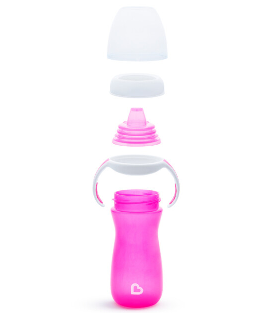 Munchkin İlk Geçiş Alıştırma Bardağı // Pembe