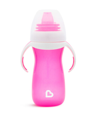 Munchkin İlk Geçiş Alıştırma Bardağı // Pembe