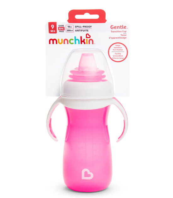 Munchkin İlk Geçiş Alıştırma Bardağı // Pembe