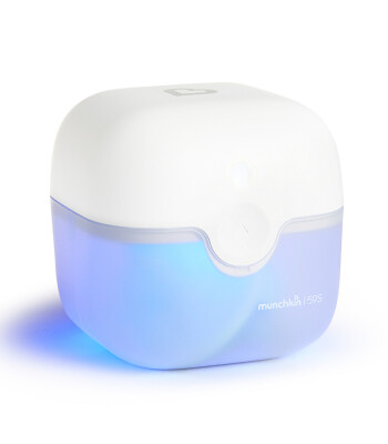 Munchkin Mini Emzik Sterilizatör // Beyaz + Şeffaf