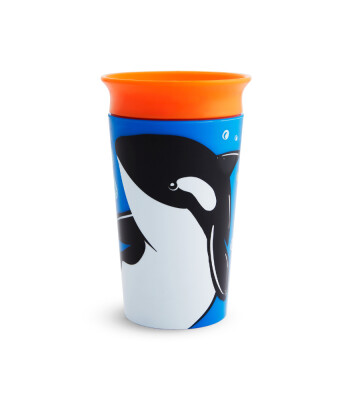 Munchkin Mucize 360° Wildlove Alıştırma Bardağı // Balina