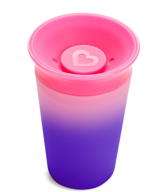 Munchkin Mucize 360 Renk Değiştiren Alıştırma Bardağı // Pembe