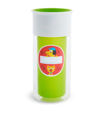 Munchkin Mucize 360° Yalıtımlı Alıştırma Bardağı // Yeşil