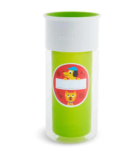 Munchkin Mucize 360° Yalıtımlı Alıştırma Bardağı // Yeşil