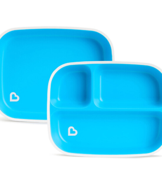 Munchkin Splash 5li Bebek Beslenme Takımı // Mavi