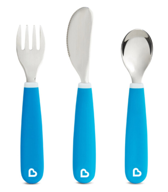 Munchkin Splash 5li Bebek Beslenme Takımı // Mavi