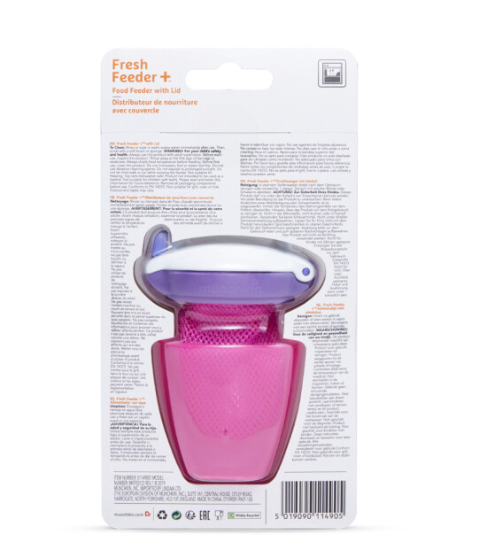 Munchkin Taze Gıda Beslenme Filesi // Pembe