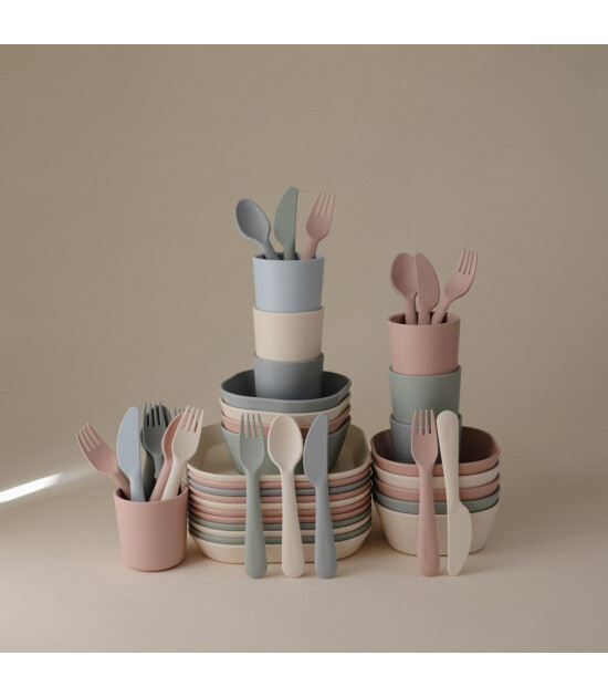 Mushie Çatal Kaşık Bıçak Seti // Sage