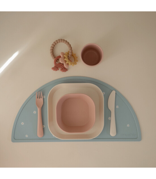 Mushie Çatal Kaşık Bıçak Seti // Sage