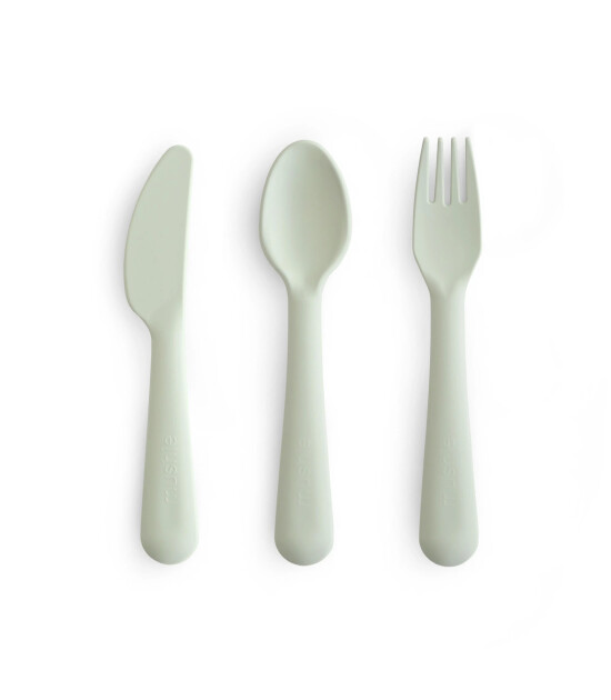 Mushie Çatal Kaşık Bıçak Seti // Sage