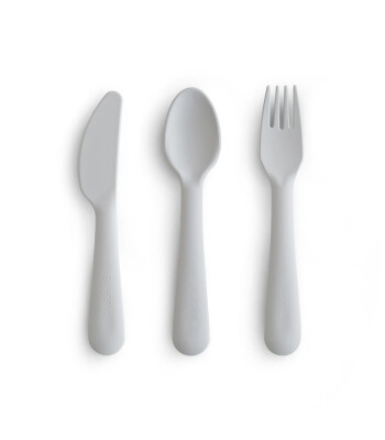 Mushie Çatal Kaşık Bıçak Seti // Cloud
