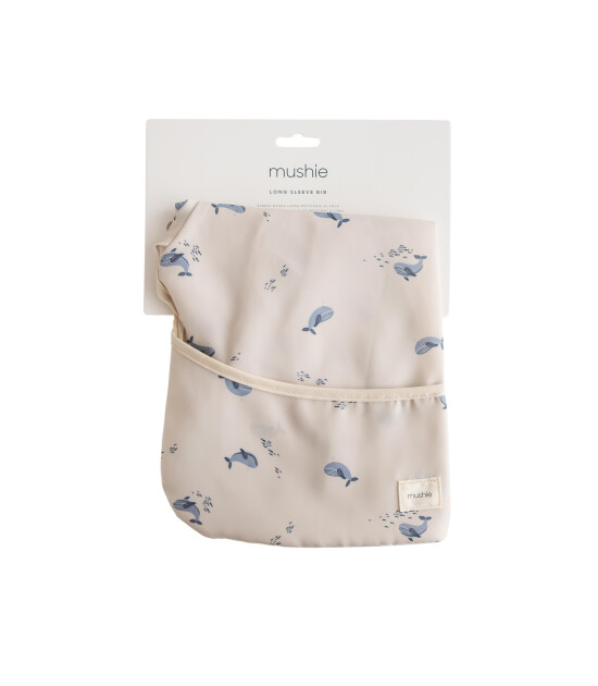 Mushie Uzun Kollu Mama Önlük // Whales