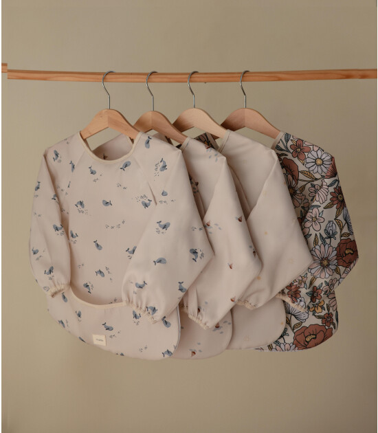 Mushie Uzun Kollu Mama Önlük // Bees